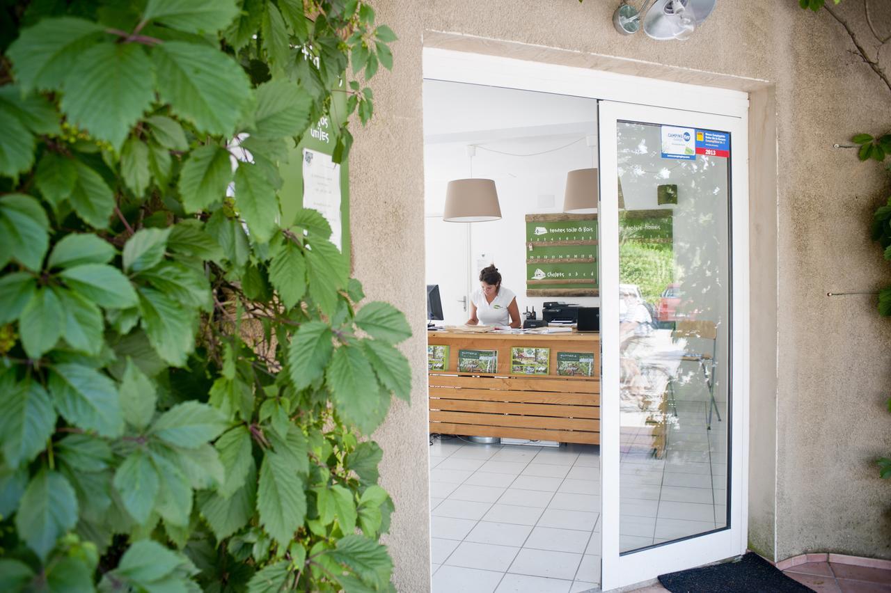 מלון Camping Forcalquier Les Routes De Provence מראה חיצוני תמונה